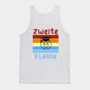 2. Klasse Smile Schulbeginn T shirt Tank Top